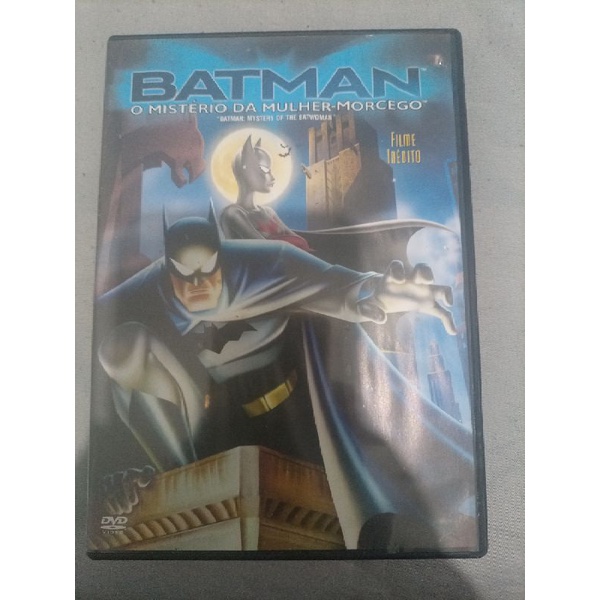 Batman O mistério da Mulher Morcego DVD | Shopee Brasil