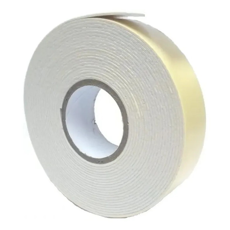 Fita Banana Dupla Face Adesivo De Espuma 2,4cm X 10 Metros em Oferta na Shopee