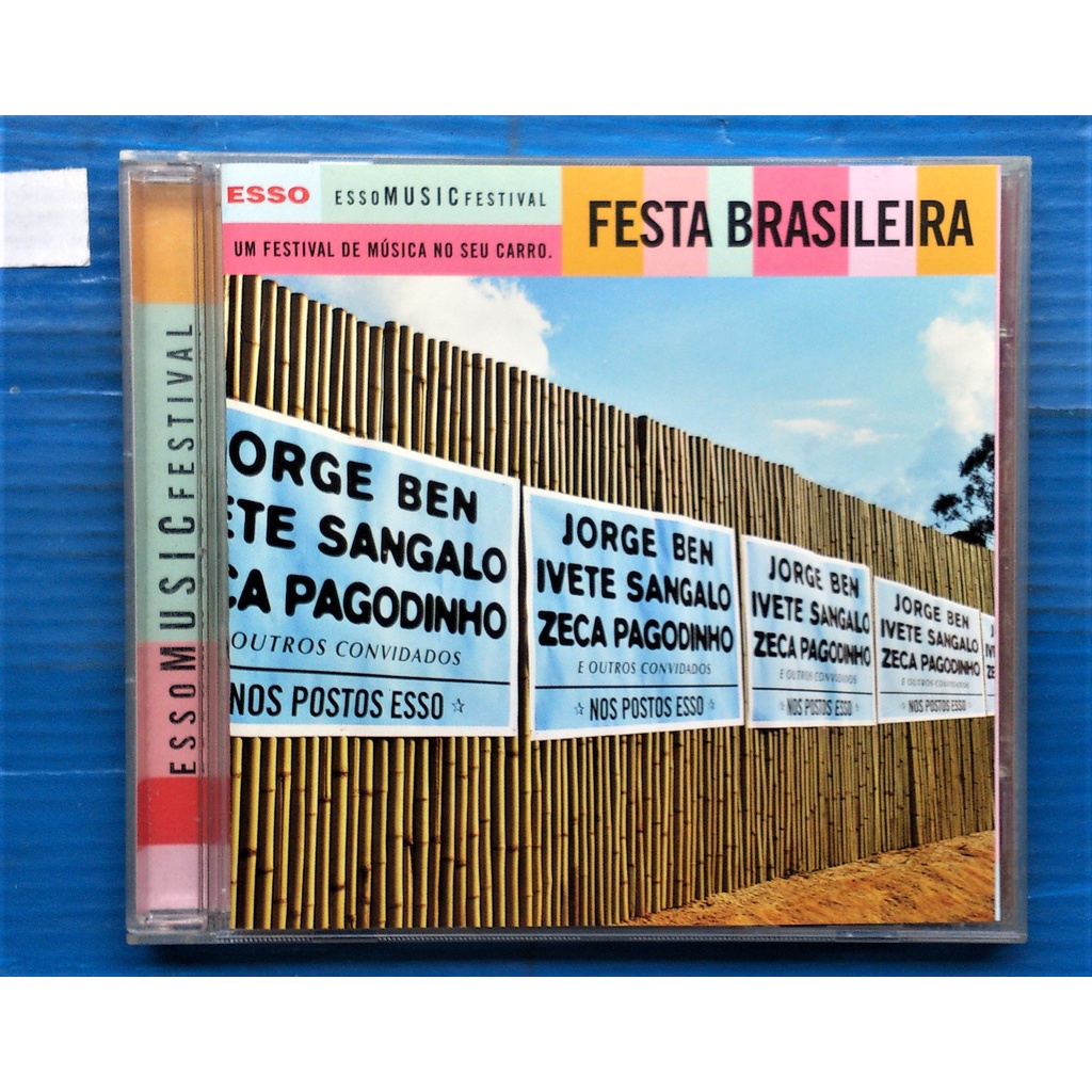 Cd Festa Brasileira - Esso Music Festival - Jorge Ben, Gil