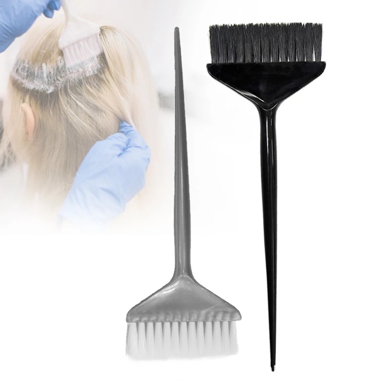 Escova De Tintura De Cabelo Ferramentas De Estilo Cerdas Macias Específicas Para Salão De Beleza Óleo Ampliado Pente Bra
