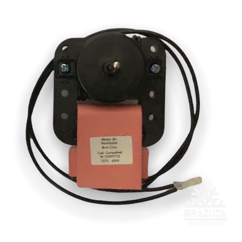 MOTOR VENTILADOR BRASTEMP / CONSUL 127V. SIMILAR