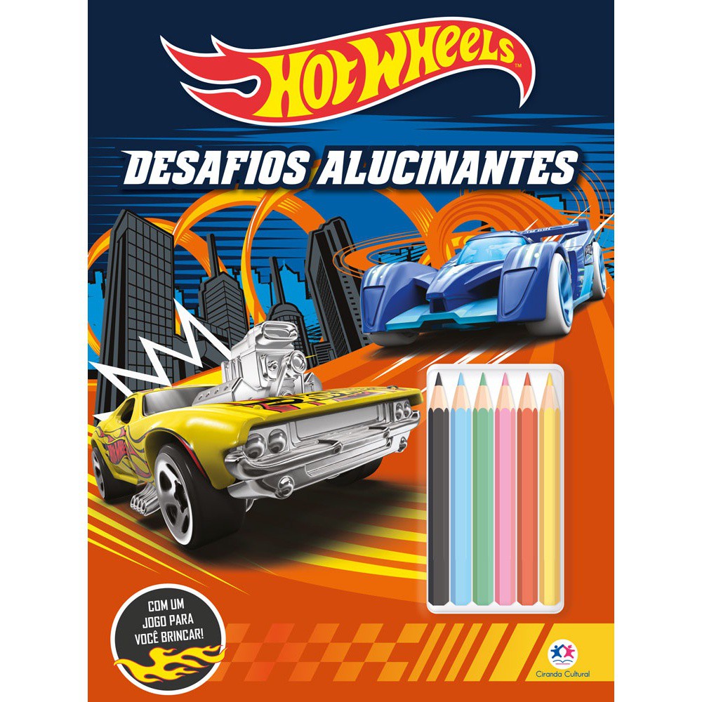 Livro - Hot Wheels - Desafios alucinantes - Ciranda Cultural em Oferta na Shopee