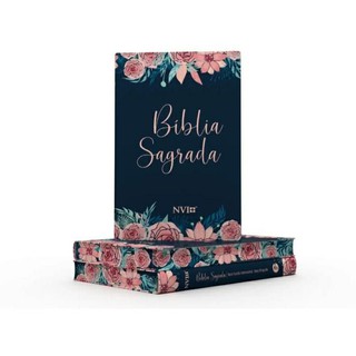 Bíblia Sagrada | NVI | Capa Dura | Rosas | Feminina em Oferta na Shopee