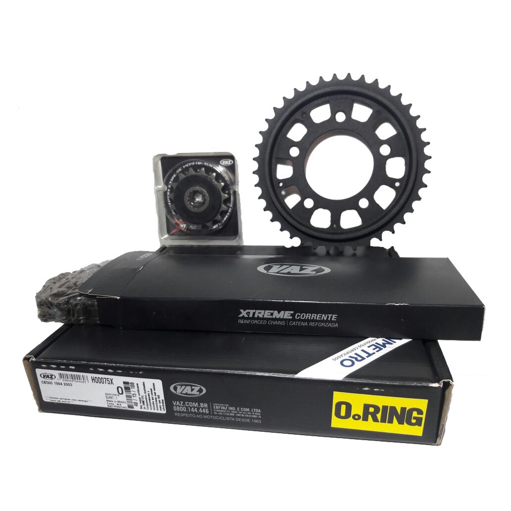 Kit Relação Vaz C/ Retentor Honda Cb 500 1994 até 2003 em Oferta na Shopee