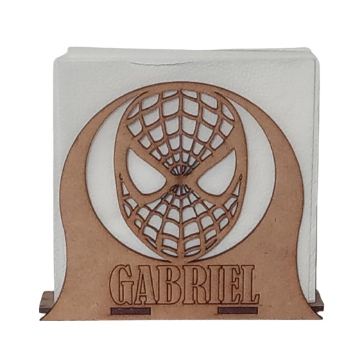 25 Lembrancinhas Porta Guardanapo HOMEM ARANHA Personalizado