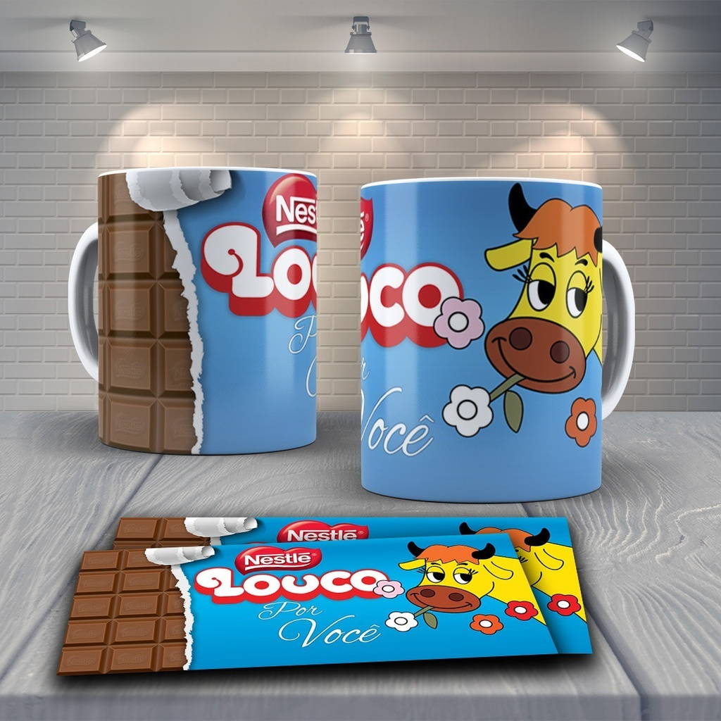 Caneca com sua Imagem Chocolate Kit Kat