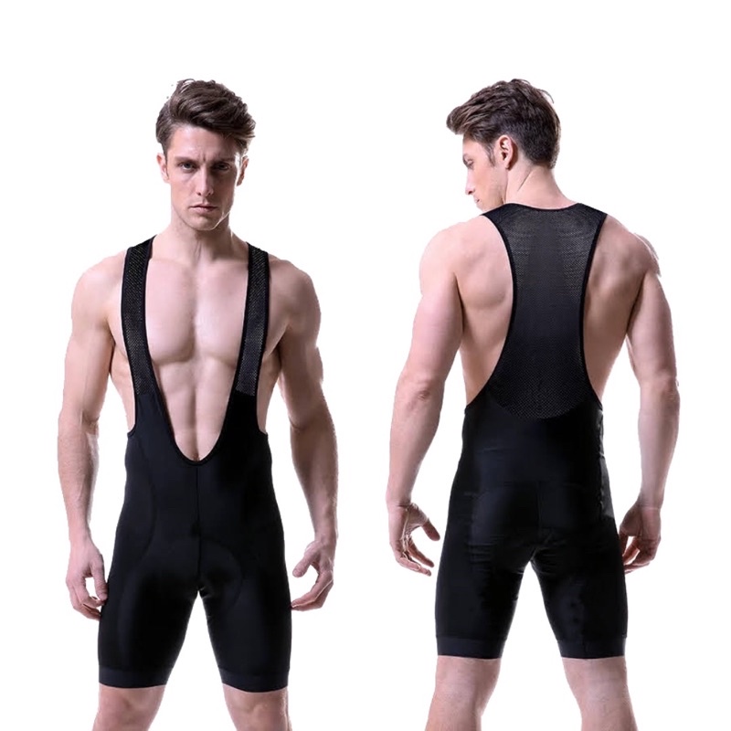 Bermuda Bretelle Ciclismo Bike De Alta Performance Com Forro multi-gomos Densidade D90
