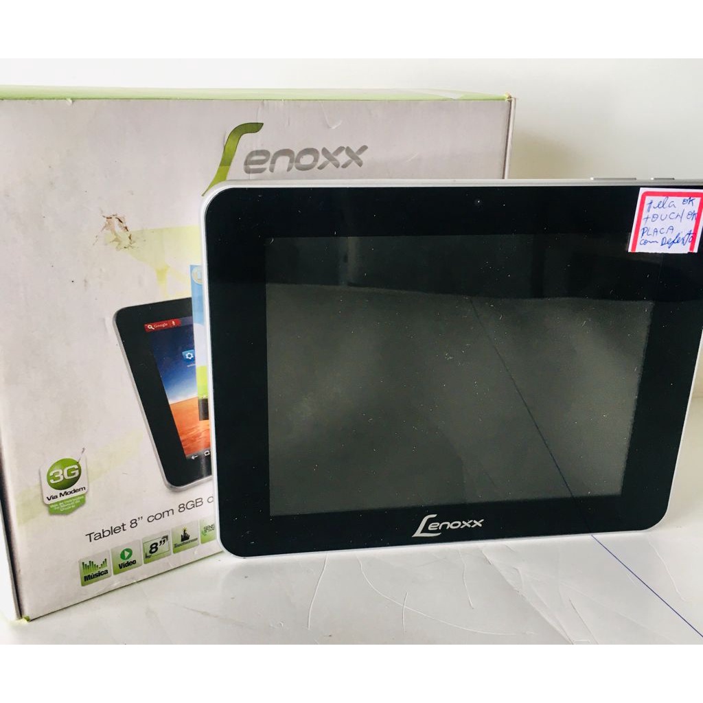 Tablet Lenoxx Tb-8100, 8¨, 8gb, Android 4.0 *Leia Descrição* | Shopee ...