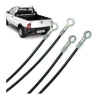Par Cabo AÇO Tampa Traseira CaÇAmba Fiat Strada 99 A 2008 em Oferta na Shopee