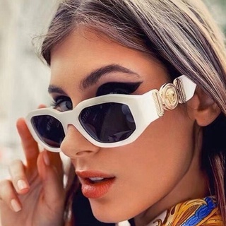 Pequeno Polígon Preto Quadrado Óculos De Sol Para As Mulheres Marca De Moda Gradiente Ins Homens Hip Hop Óculos De Sol Quente Eyewear Uv400