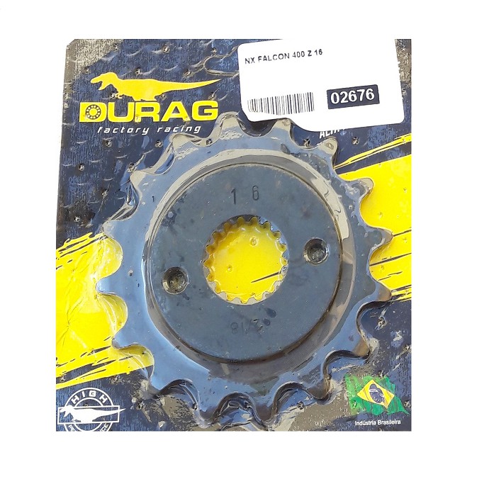 Pinhão Performance Durag 16 Dentes Honda Falcon 400 - Passo 520
