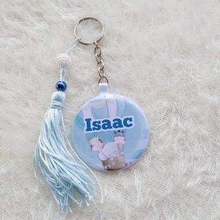 Chaveiro liso infantil Masculino personalizado com nome (qualquer tema)