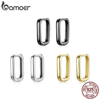 Bamoer Brincos De Prata S925 Com Fivelas De Orelha Francesa/Joias Para Mulheres/Meninas