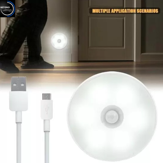 Luminárias Lâmpada Led Sem fio com Sensor Presença recarregável