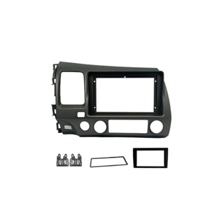 Moldura 9 e 7 Polegadas Honda Civic 07 a 11 - Grafite Original em Oferta na Shopee