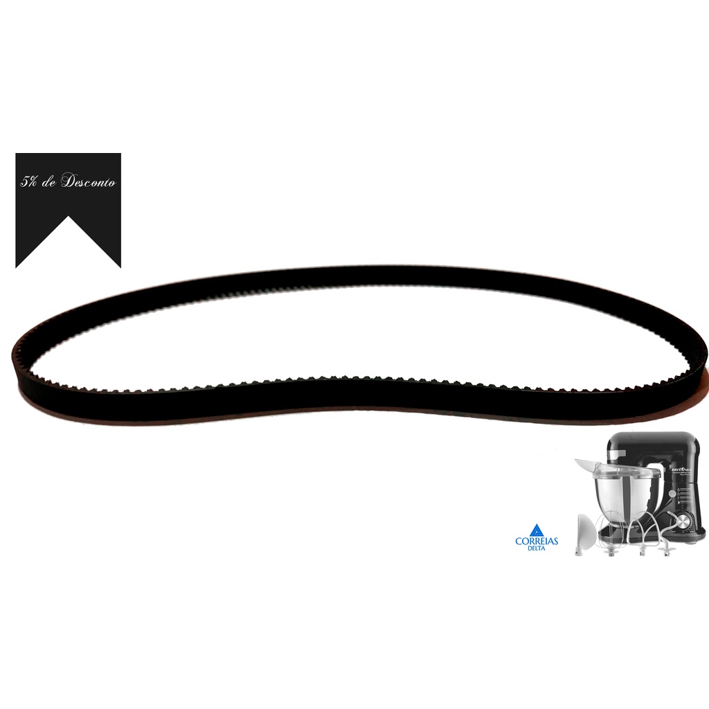 Imagem Correia para Batedeira Planetária BBP760 Power Plus Turbo - Britânia