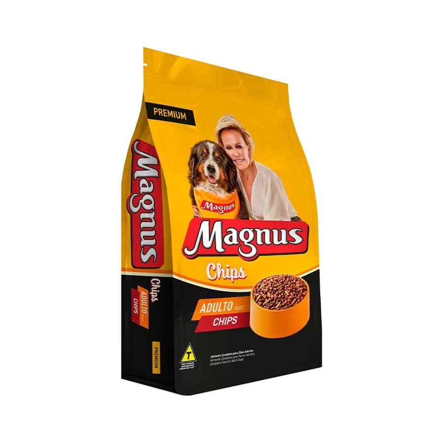 Ração Magnus Chips para Cães Adultos 15KG - Pets