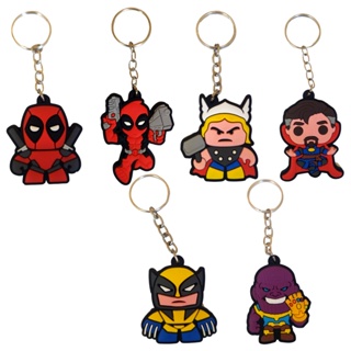 Chaveiro Emborrachado Alto Relevo Super Heróis 2 em Oferta na Shopee