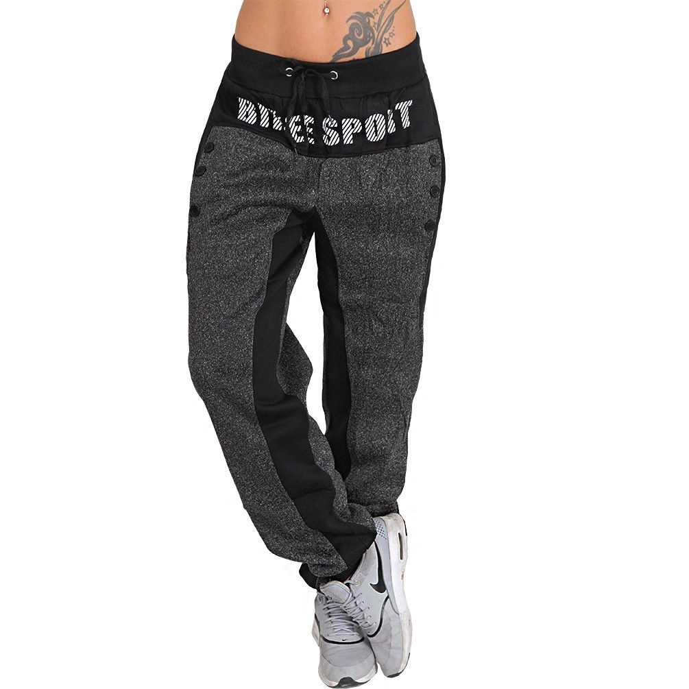 calça larga esportiva feminina