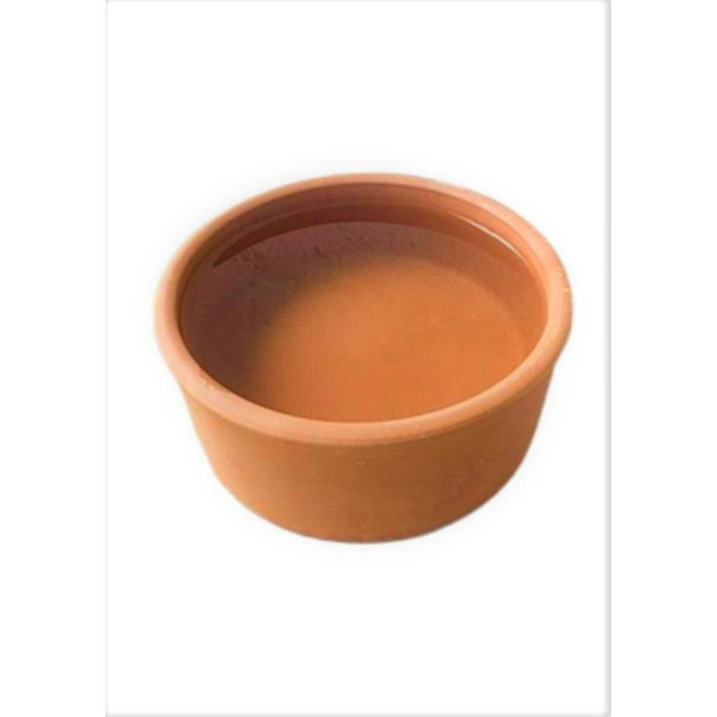 Comedouro Bebedouro de Barro Para Cães, Gatos, Coelhos, Aves, e Outros