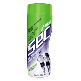 Tênis Sec Canforado - Controle de Odores com Frescor 100g em Oferta na Shopee