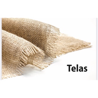 30cm x 1m - Tecido Tela de Juta 100% natural cor cru para decorações, artesanato