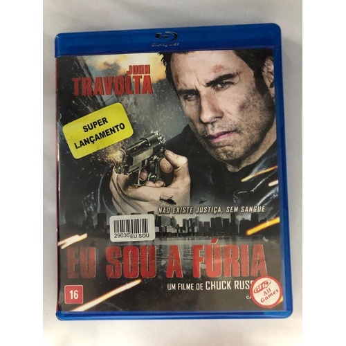 Eu Sou A Furia- Bluray usado