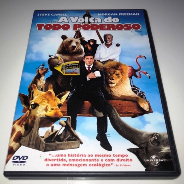 DVD: A Volta do Todo Poderoso - Steve Carell / Morgan Freeman (Origunal)