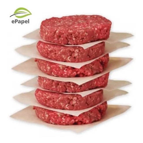 6.000 Folhas Papel Manteiga 14x14 Separa Carne Hamburger Etc