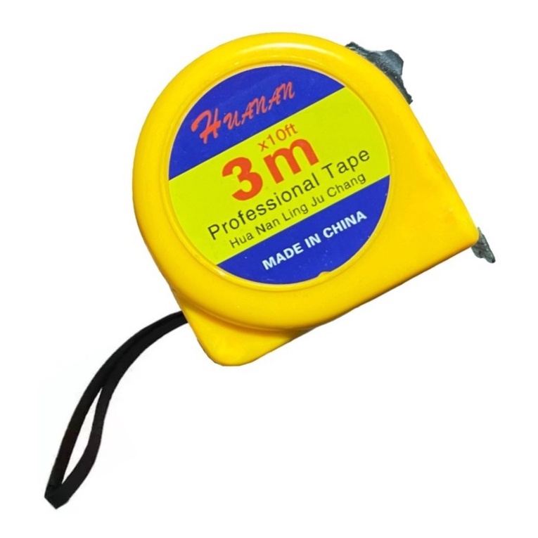 Trena Métrica Manual Profissional Com Trava 3 Metros / 12mm