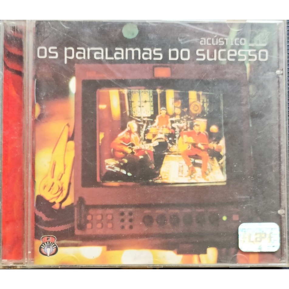 CD Os Paralamas Do Sucesso Acustico Mtv Shopee Brasil