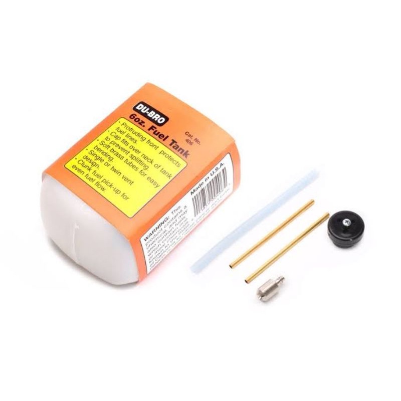 Tanque Dubro 6oz 180ml budro406 Fuel Aeromodelo avião bom para motor os  25 35 40 Promo promocao