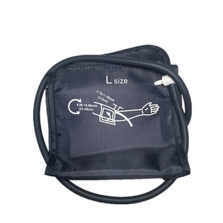 1PC Manguito Do Monitor De Pressão Arterial 22-32/48CM Esfigmomanômetro De Tubo Único Para Adultos Nylon Punho Braço