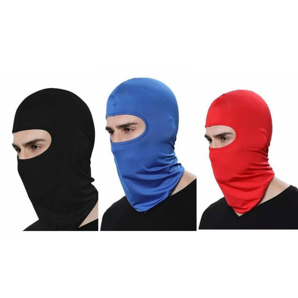Kit 3 toucas ninjas balaclavas unisex bike ciclismo