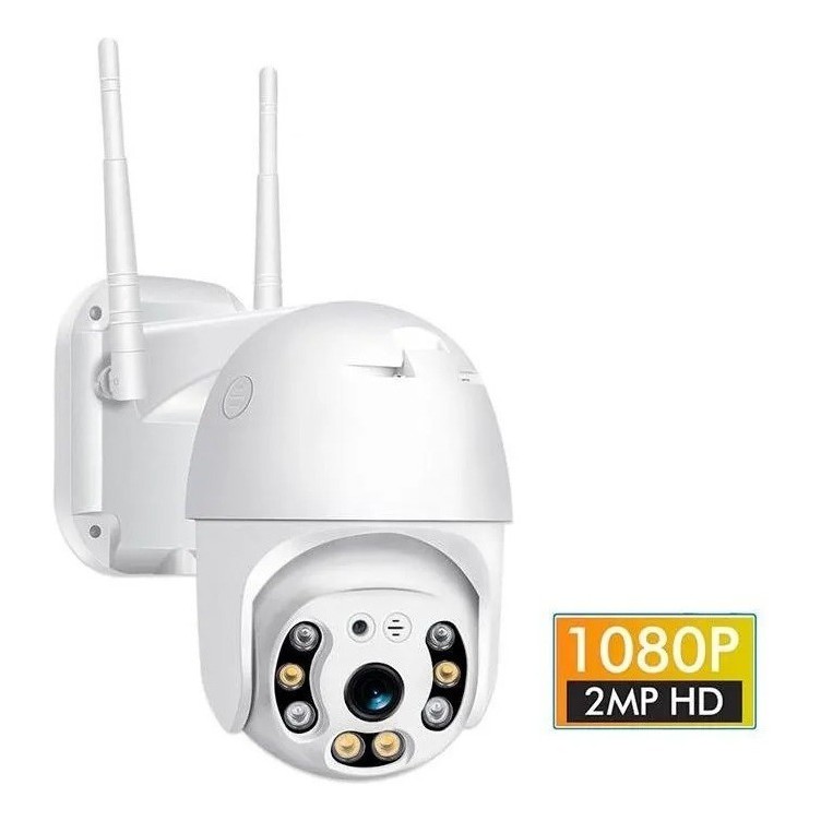 Camera de Segurança IP WIFI 360 Graus YOUSEE Visão Noturna Prova D'água Sensor de Movimento