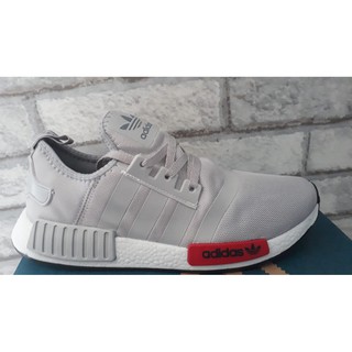 Adidas nmd cinza e hot sale vermelho