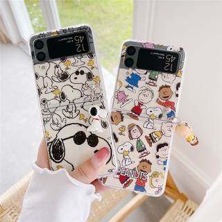Capa Flip Protetora Anti-Impacto Com Pingente Fofo 3 Zflip3 Para Samsung Galaxy Z 4 3 5G