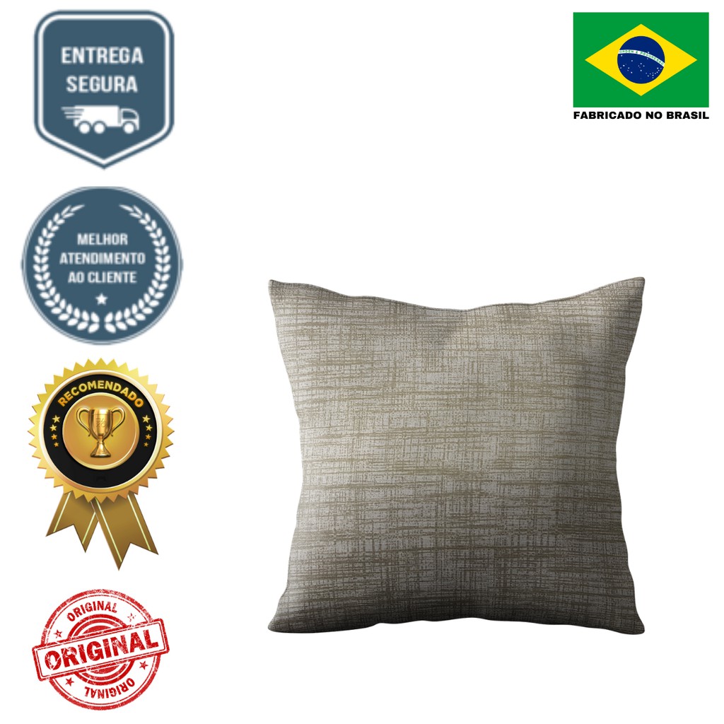 Kit 10 Capas De Almofada Decorativa 40x40 Atacado Não é Impermeável Com Zíper Shopee Brasil 7104