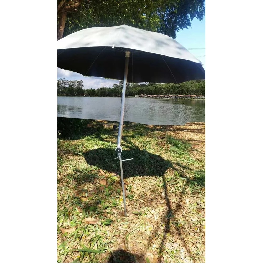 Kit Com 3 Suportes De Guarda Sol Para Banco De Barco / Borda De Barco Ou Batelão / Barranco