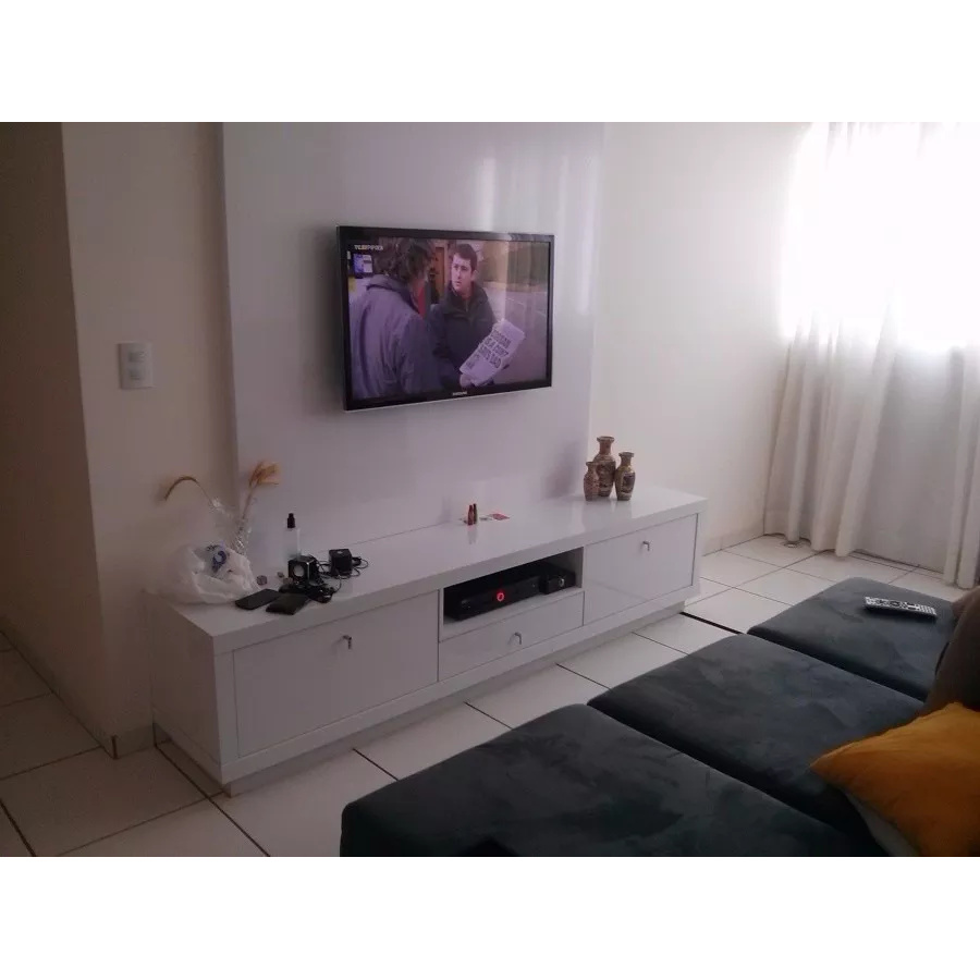 Suporte Fixo Para Tv Samsung 32 40 43 50 55 Smart Led 3d Lcd