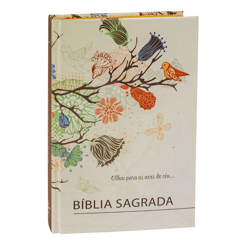 Bíblia Sagrada ARC | Letra Normal | Capa Dura | Pássaros que Voam em Oferta na Shopee