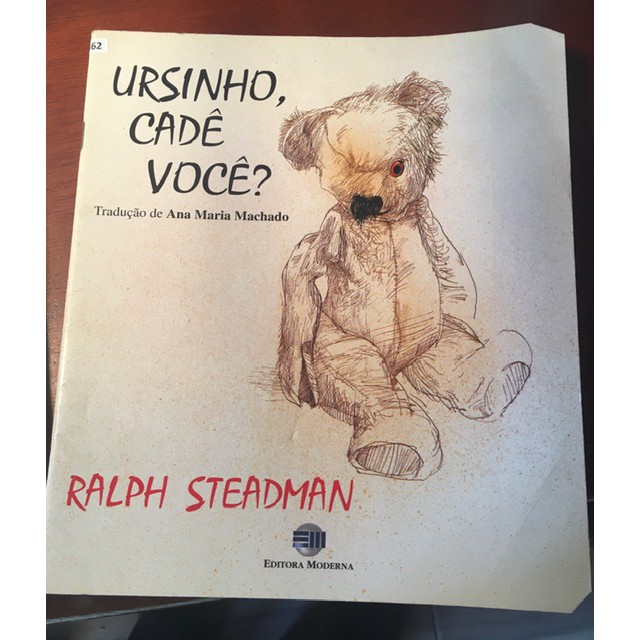 Livro Ursinho, Cadê Você?; Ralph Steadman