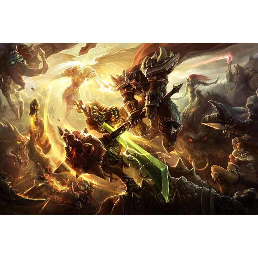 Poster League of Legends - LOL - Games | Shopee Brasil