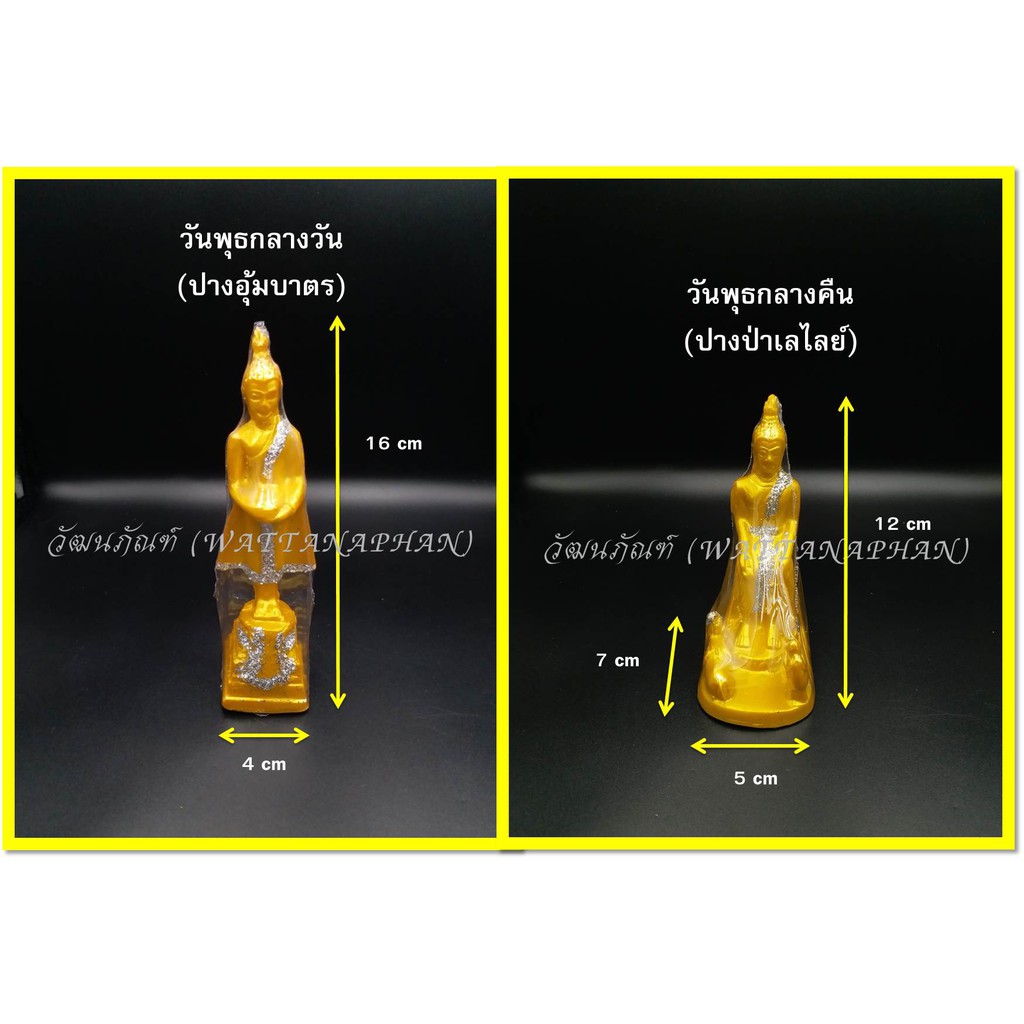 รูปสินค้า พระพุทธรูปประจำวันเกิด ปางมารวิชัย ขนาด 2 นิ้ว