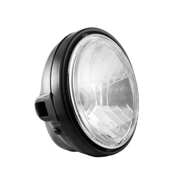Farol Ybr 125 Bloco Óptico Carcaça Aro Preto 2003 2004 2005
