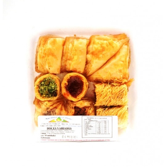 Doce Sírio Mini Bandeja com 10 unidades em Oferta na Shopee