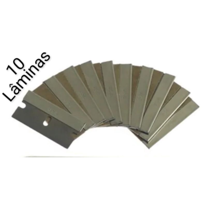 10 lâminas kit  para Raspador Ratinho e Mini insulfilm película janelas vidro.