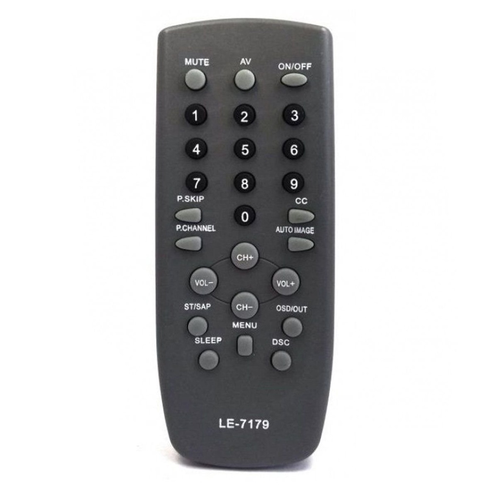 Controle Remoto Tv Cce Tubo Le 7179 em Oferta na Shopee