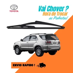 Palheta Limpador Traseiro Toyota Hilux SW4 2005 2006 2007 2008 2009 2010 2011 2012 2013 2014 2015