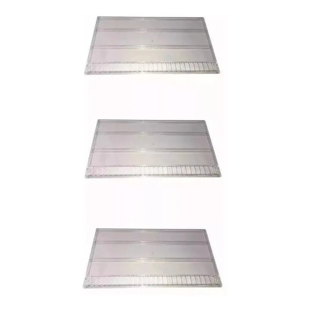 3 Prateleira Acrílica Refrigerador Continental Rfct470 Rdv45 em Oferta na Shopee